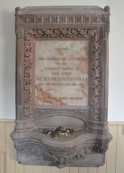 William Calvert memorial tablet